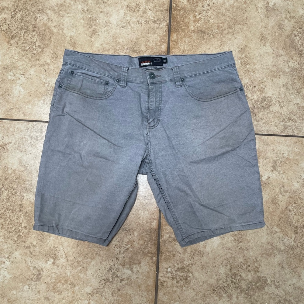 RSQ Gray Denim Men's Shorts